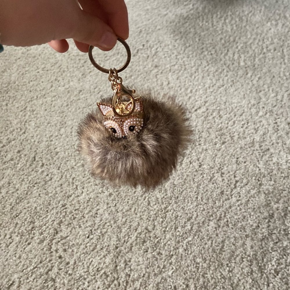 Furry Fox Keychain